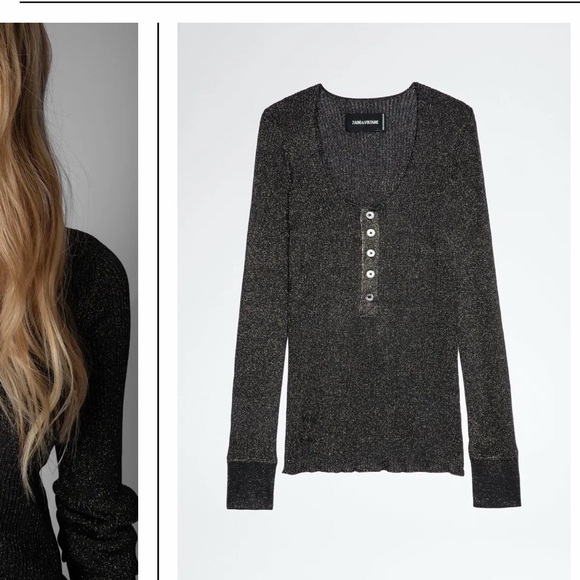 Zadig & Voltaire Mila Lurex Sweater
New never worn - Picture 2 of 6